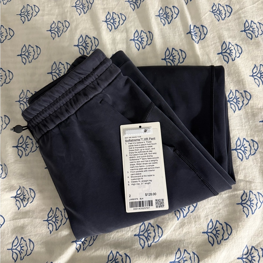 Lululemon Black Softstreme Pants
